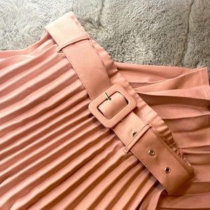 HIGH WAIST MIDI SKIRT